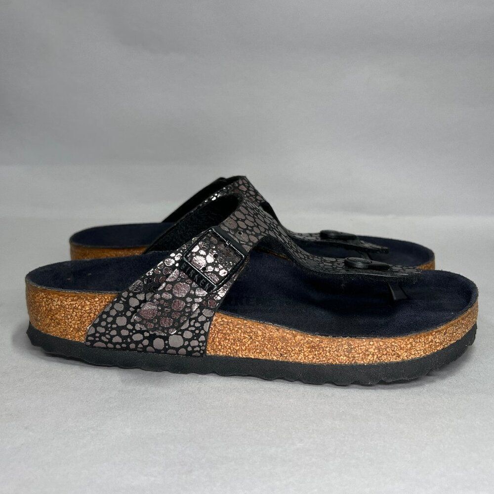 Birkenstock Women's Size 5 Gizeh Birko-Flor Sandals‎